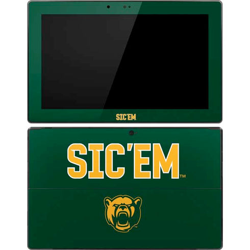 Baylor University Sic Em Green Surface Pro Tablet Skin